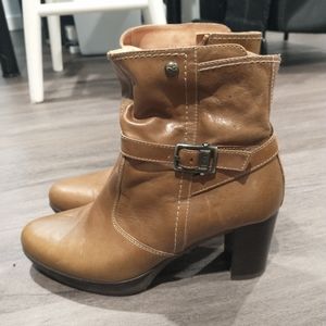 Nero Giardini Brown Leather boots size 6.5/EU 37